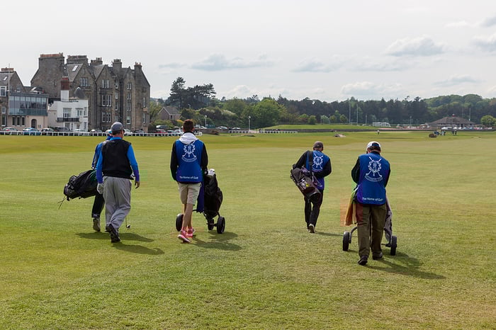 the history of golf at St. Andrews, Scotland