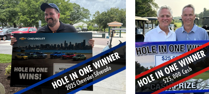 American Hole in one Winner Chevy Silverado American Hole in one Winner Chevy Silverado